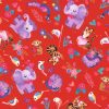 Fabric – Robert Kaufman – Valentine Little Valentine RED